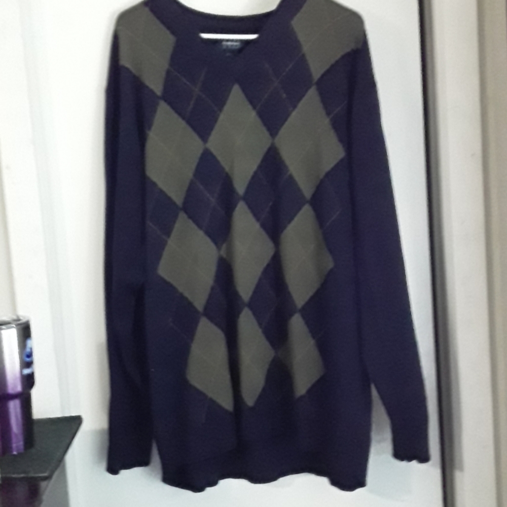 Harbor Bay Argyll Sweater XXL